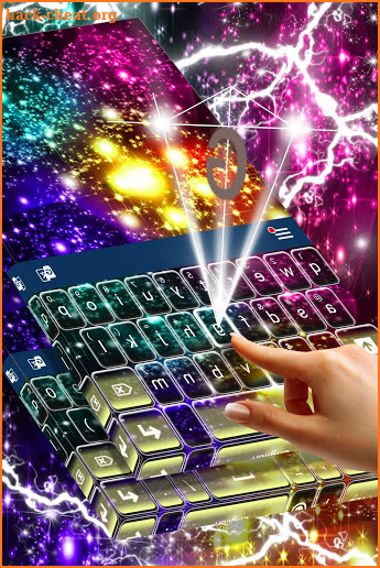 Rainbow Glitter Keyboard For Huawei screenshot