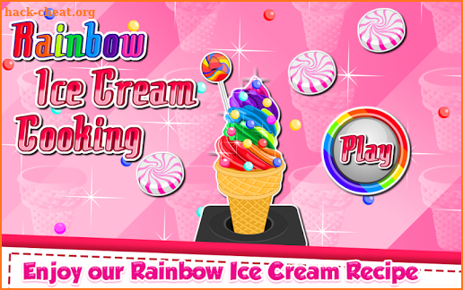 Rainbow Ice Cream Cooking screenshot