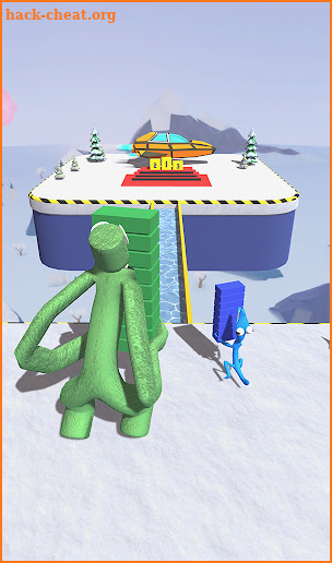 Rainbow Monster Bridge Race screenshot