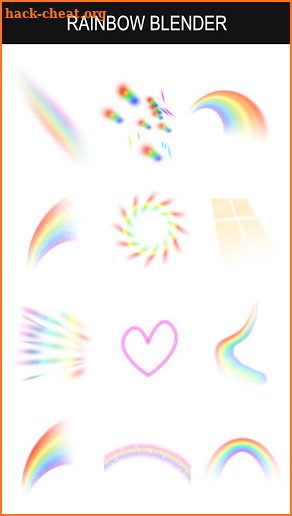 Rainbow Photo Blender screenshot