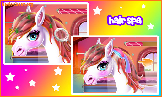 Rainbow Pony Hair Salon screenshot