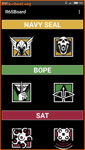 Rainbow Six SoundBoard screenshot