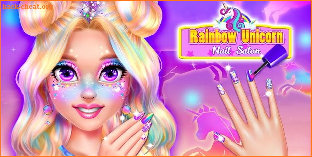 Rainbow Unicorn Nail Beauty Artist Salon screenshot