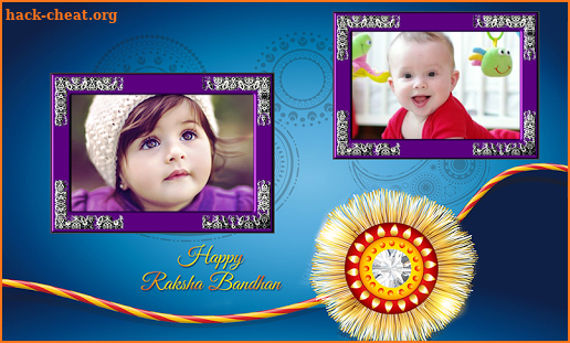 Rakshabandhan Photo Frame - Dual screenshot