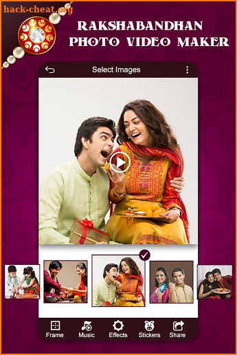 Rakshabandhan Video Maker with Music screenshot