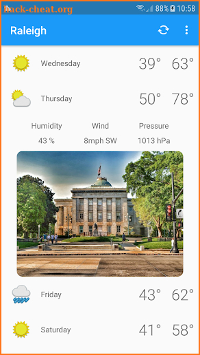 Raleigh, NC - weather and more screenshot