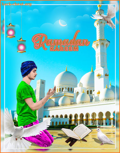 Ramadan Mubarak Photo Frame screenshot