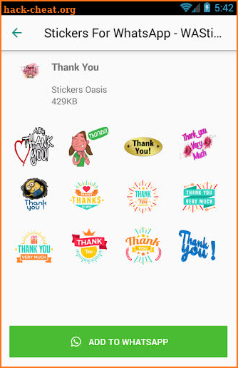 Ramadan Mubarak Stickers For WAStickerApps screenshot