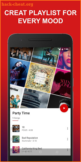 RAMP Music Player screenshot