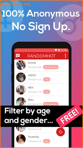 RandomHot Dating: Flirt & Meet screenshot