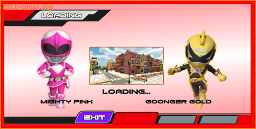 Rangers Fighting Super Game screenshot