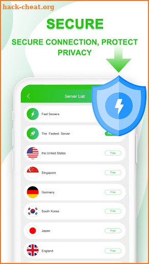 Rapid VPN Hotspot - Stable Free VPN Proxy screenshot