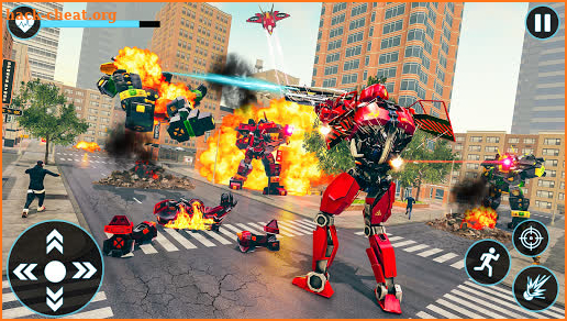 Raptor Robot Games: Drone Robot Grand Hero screenshot