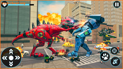 Raptor Robot Games: Drone Robot Grand Hero screenshot