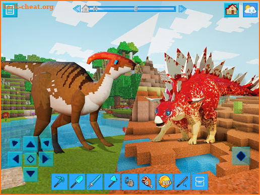 RaptorCraft 3D: Survival Craft ► Dangerous Worlds screenshot