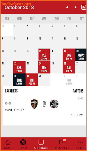 Raptors Mobile screenshot