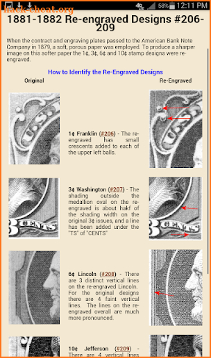 Rare Stamp Identifier & Reference screenshot