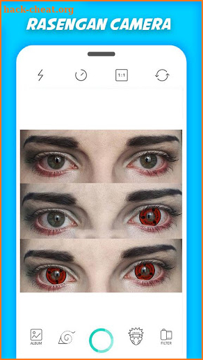 Rasengan Camera - anime Photo Editor screenshot