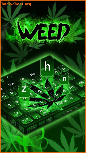 Rasta Weed Keyboard screenshot