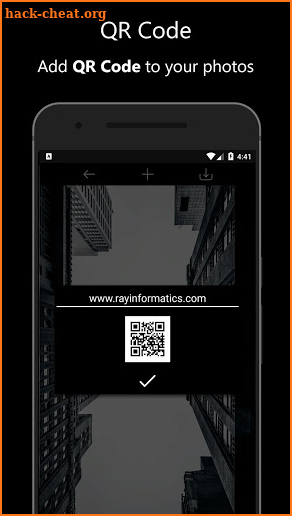 Ray Watermark - Watermark Photos with QR,Logo,Text screenshot