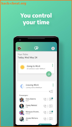 Raye7 - Carpool to Work screenshot