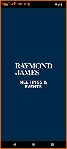 Raymond James Meetings screenshot