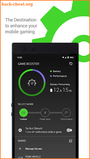 Razer Game Booster screenshot