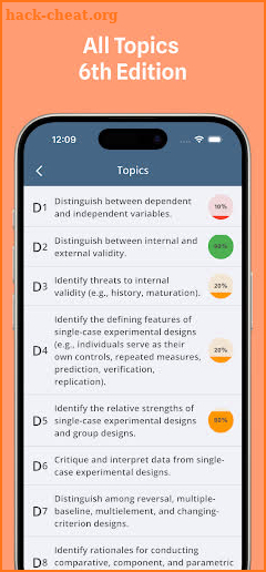 RBT exam preparation screenshot