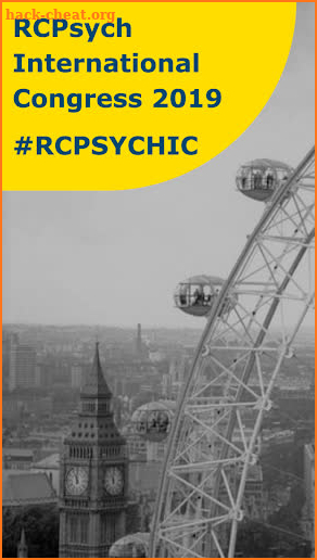 RCPsych International Congress screenshot