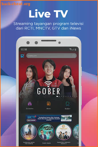 RCTI+ | Streaming TV, Video, News and Radio screenshot