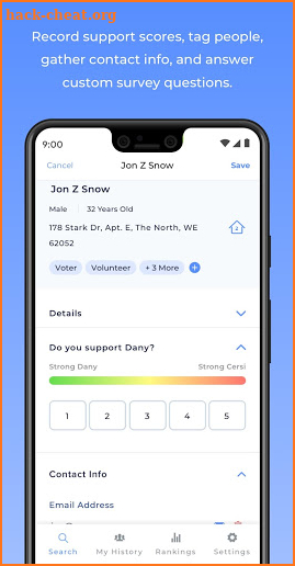 Reach — Progressive Canvassing screenshot