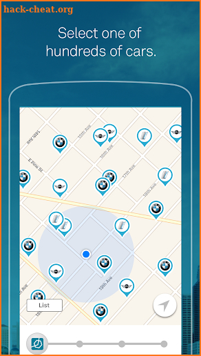 ReachNow CarSharing screenshot