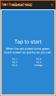 Reaction Time screenshot