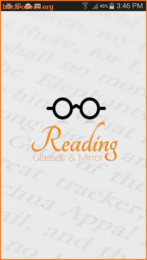 Reading Glasses & Mirror App screenshot