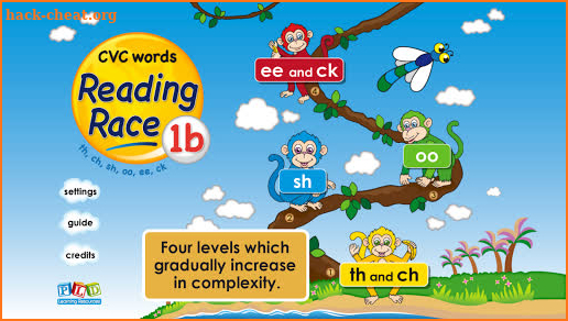 Reading Race 1b: sh, ch words screenshot