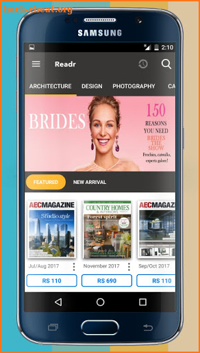 Readr - 10K Magazine Newsstand screenshot