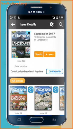 Readr - 10K Magazine Newsstand screenshot