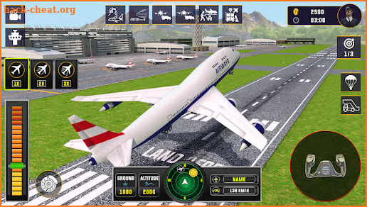 Real Airplane Flight Sim 3D screenshot