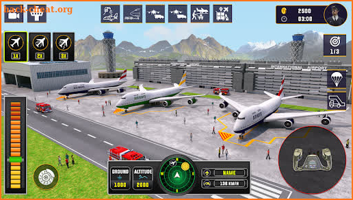 Real Airplane Flight Sim 3D screenshot