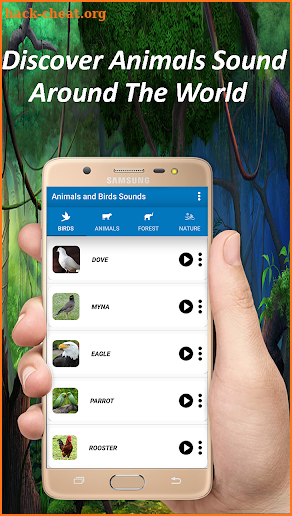 Real Animal & Natural Bird Sounds screenshot