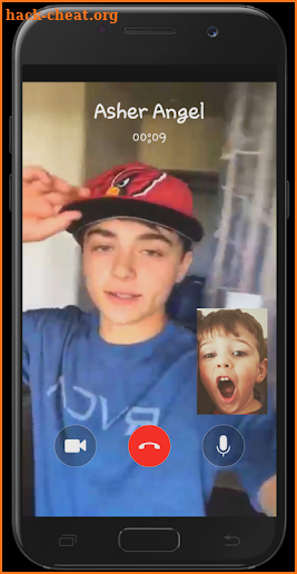 Real Asher Angel Video Call screenshot