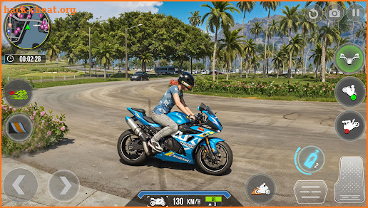 Real Bike Driving Racing Games screenshot