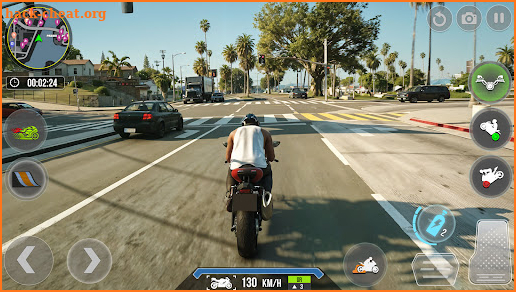 Real Bike Driving Racing Games screenshot