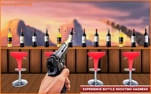 Real Bottle Shooting Free Games screenshot