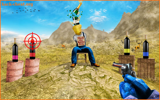 Real Bottle Shooting Hero :Free Shoot Games screenshot