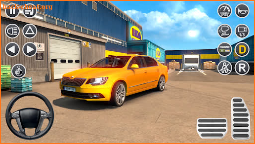 Real Car Parking Hard Car Game screenshot