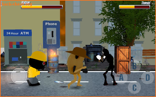 Real Cartoon Cat VS Torcher & Mr P screenshot