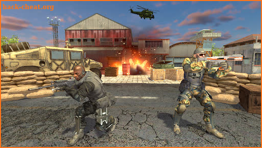 Real Commando Shooting Mission - New Games 2021 screenshot