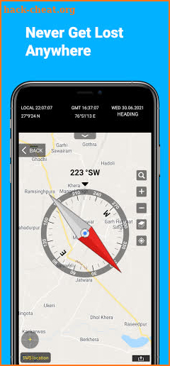 Real Compass – Smart digital Compass App screenshot