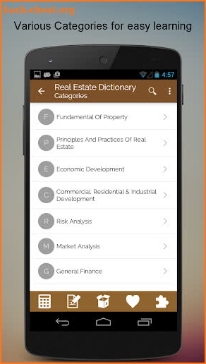 Real Estate Dictionary screenshot